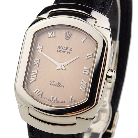 rolex cellini 18k white gold watch 32mm